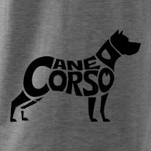 Cane corso nápis v tele