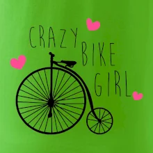 Crazy bike girl Crazy bike girl