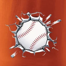 Baseball lopta v triku