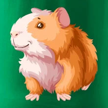 Morča - kreslené, bielo oranžové