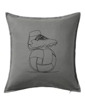 Futbalová lopta kopačka jedným ťahom Futbalová lopta kopačka jedným ťahom