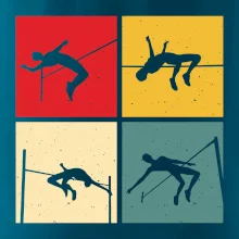 Skok do výšky vintage