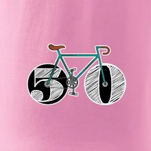 Narodeniny 50 rokov na bicykli