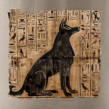 Egyptské hieroglyfy pes