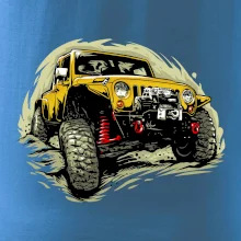 Žltý offroad s navijakom Žltý offroad s navijakom