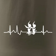 EKG synchronizované plávanie