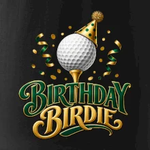 Narozeninové birdie s golfovým míčkem