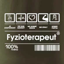 Čiarový kód fyzioterapeut
