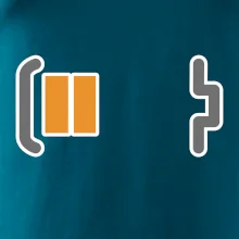 Rodinné tričká - batéria - otecko