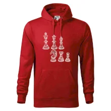 Šachové figúrky kreslené