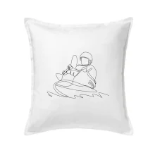 Kajak na vode jedným ťahom