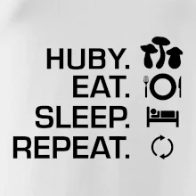 Huby Eat Sleep Repeat