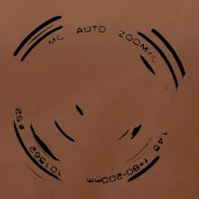 Foto objektív obrys