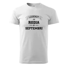 Legendy sa rodia v septembri