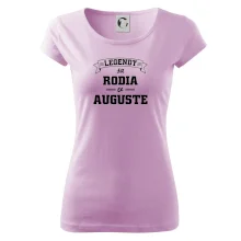 Legendy sa rodia v auguste