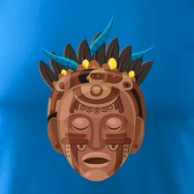 Mayová maska hnedá