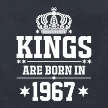 Kings are born in 1967