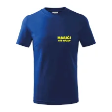 Hasiči - žltý nápis - váš názov zboru