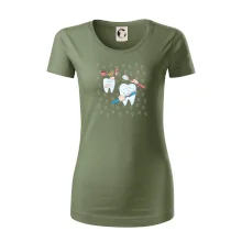 Zubárske tričko - kefka a jedlo