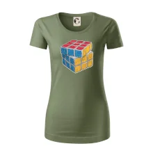 Rubikova kocka kreslená