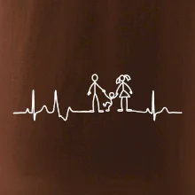 EKG rodina a jedno dieťa