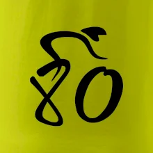 Cyklista oslavuje osemdesiatiny  (80)