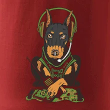 Bojový doberman (Pecka design)