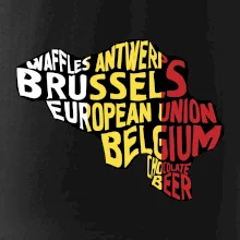 Mapy - názvy miest - Belgicko