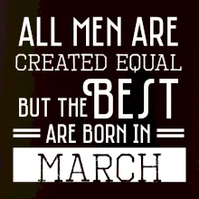 All men are created equal march