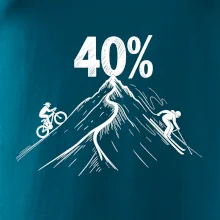 Narodeniny cyklista a lyžiar 40