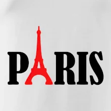 Paris nápis Eiffelova veža