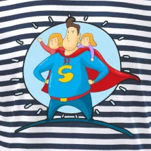 Ocko superman - dievča a dievča Ocko superman - dievča a dievča