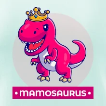 Dinosaurie rodina - mama Dinosaurie rodina - mama