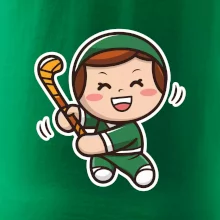 Ikona pozemný hokej holka