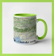 Hrnček mapa Chočské vrchy