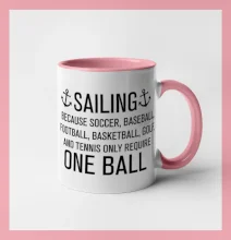 Sailing beacause one ball