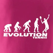 Evolúcia tenis chlapec