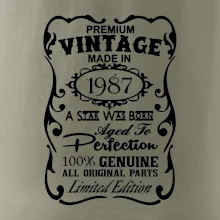 Vintage Etiketa - 1987