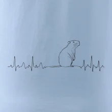 EKG krivka kapybara