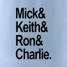 Mick Keith Ron Charlie
