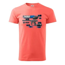 Technický výkres výstroja pre paintball