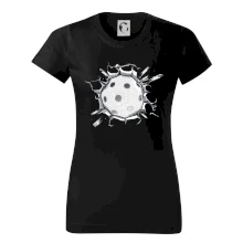 Florbal lopta v triku