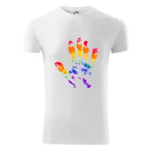 LGBT hand print