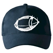 Americký futbal lopta skica