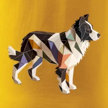 Border kólia zlepená z papiera