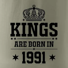 Kings are born in 1991