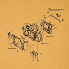 Nákres Digitálny fotoaparát