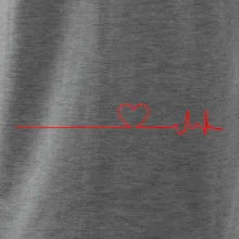 Poker EKG srdce červené Poker EKG srdce červené