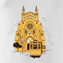 Mallorca - katedrála a električka