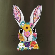 Zajačik ako vyšitý
